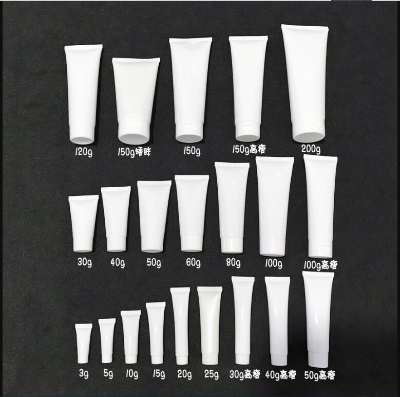 Gel Refill Pack - 100 قطعة من زجاجات بلاستيكية بيضاء