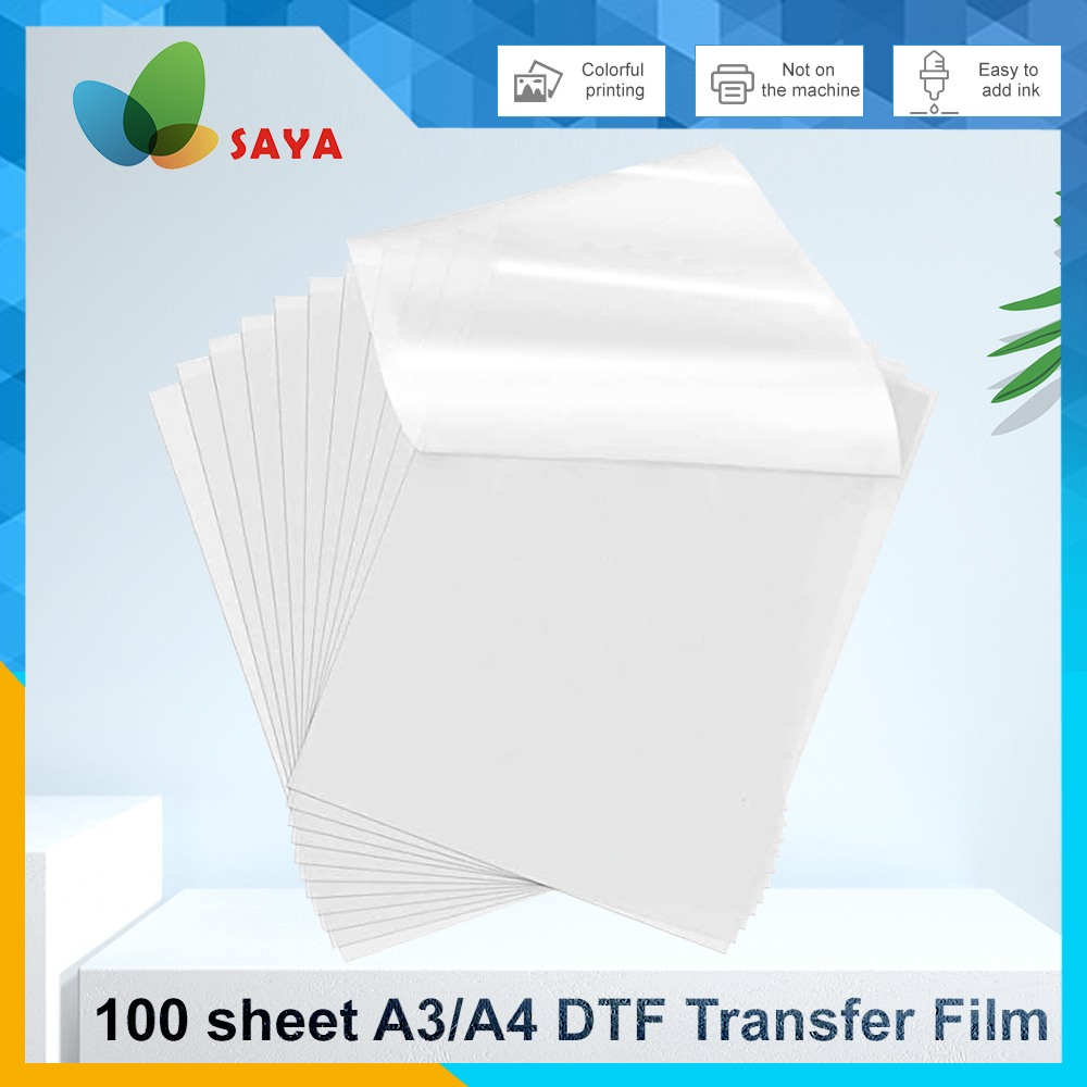 Ink Blotter Paper - 50/100 قطعة من ورق DTF مقاس