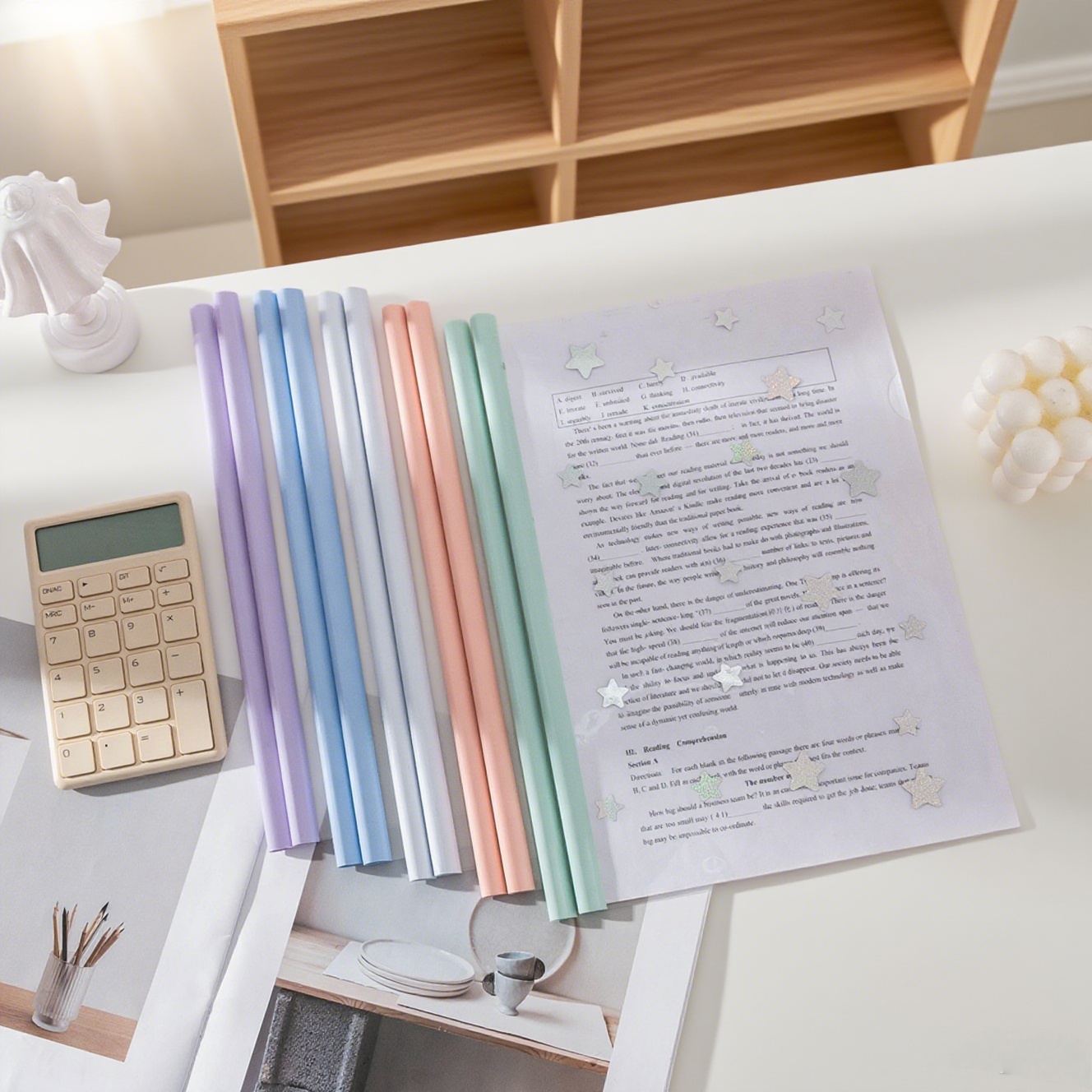 10-حزمة رافعة كليب A4 الموثق ش - مراجعة Binder A4 Lever وسعره