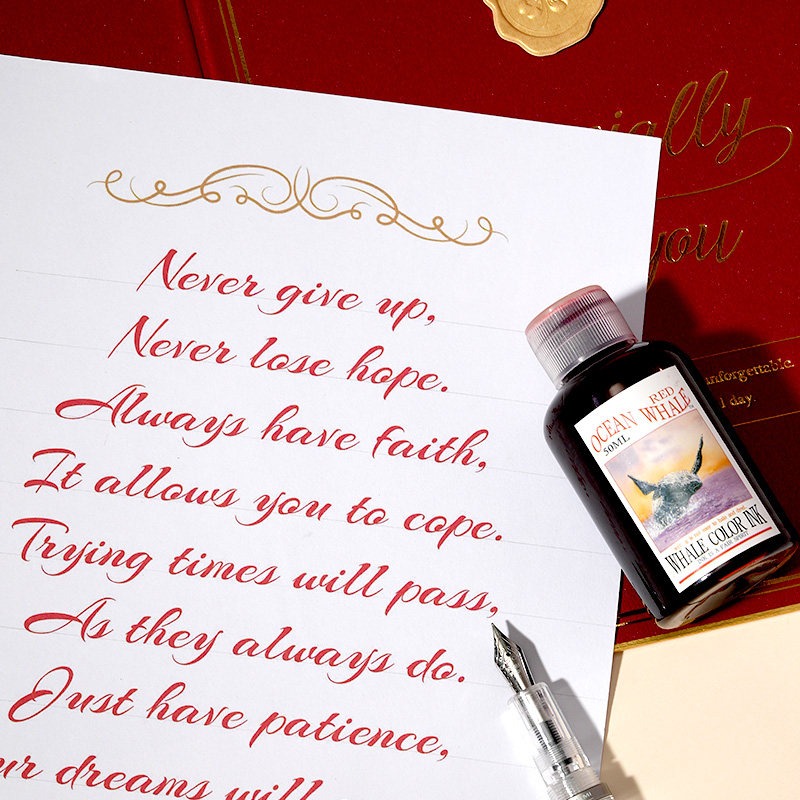 حبر أقلام حبر سائل من سلسلة با - مراجعة Fountain Pen Bottled Ink وسعره