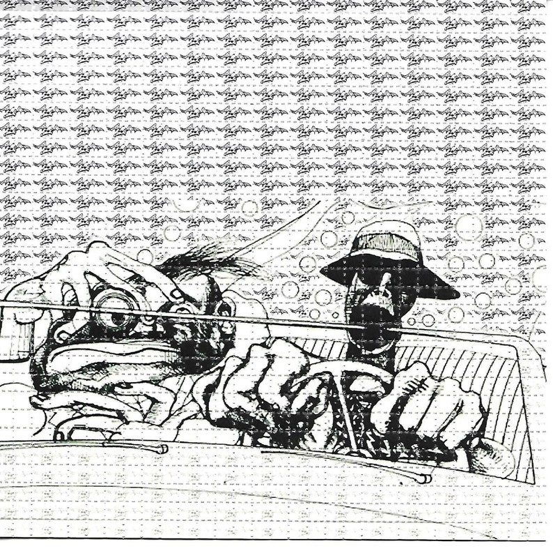 هنتر في فيغاس مخدر LSD/حمض الح - مراجعة Ink Blotter Paper وسعره