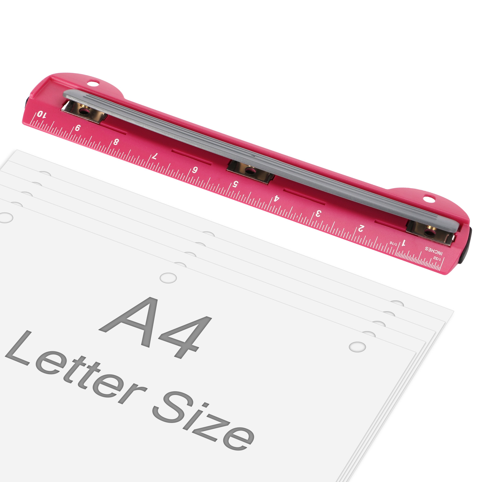 ثقب EAGLE ذو 3 فتحات لخرامة ال - مراجعة Binder A4 Lever وسعره
