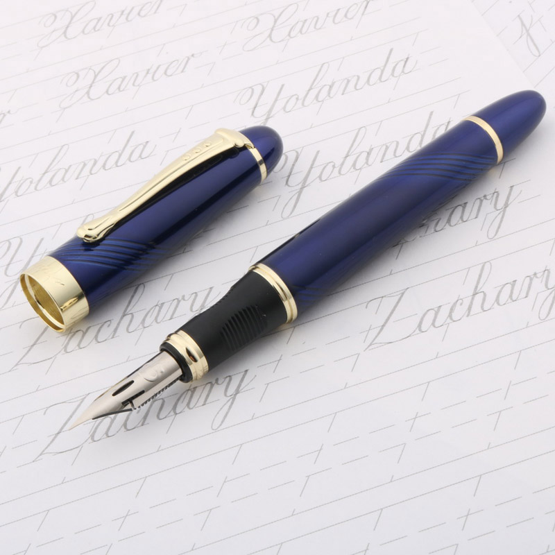 فاخر Jinhao 450 قلم حبر النحاس - مراجعة Zebra Pen Sarasa وسعره