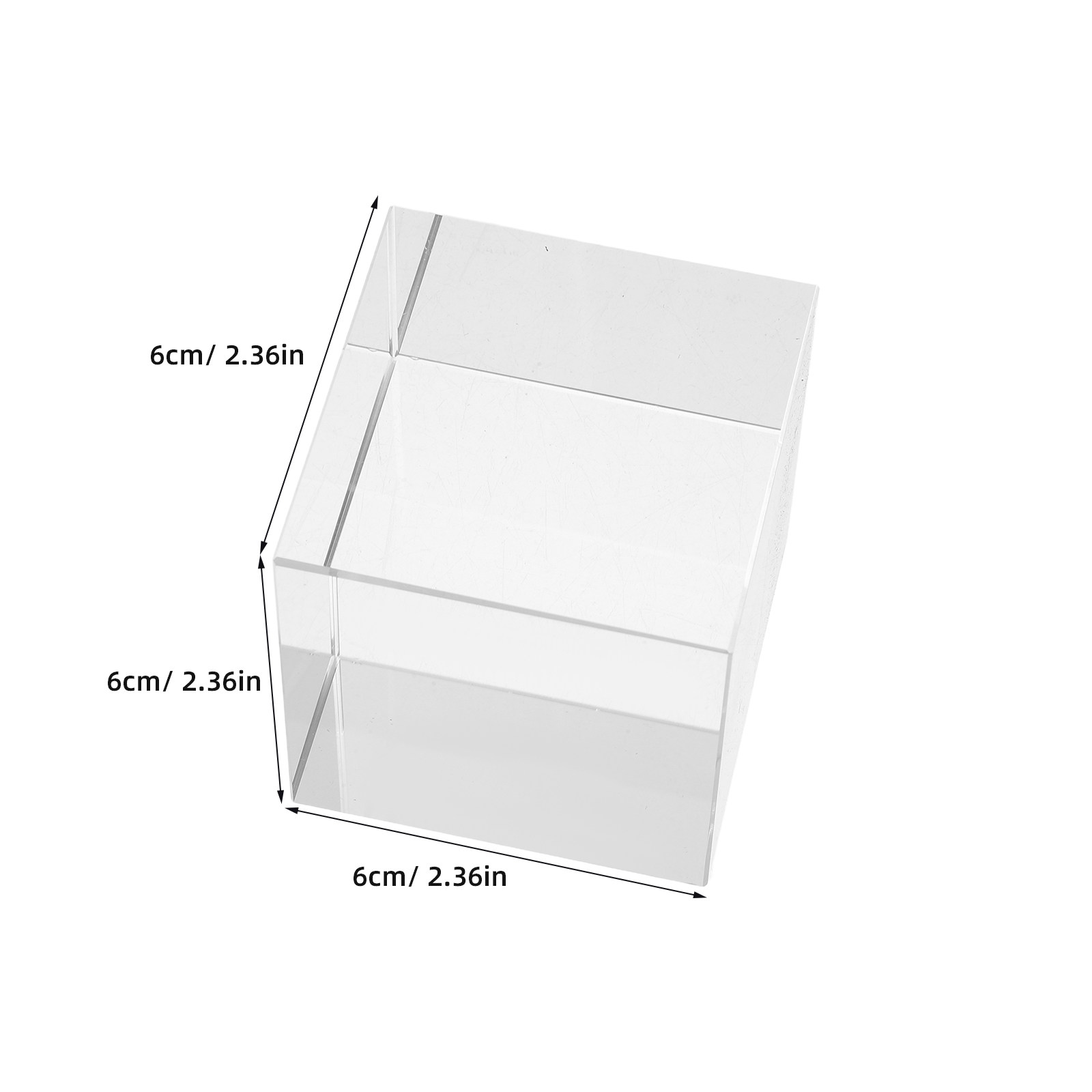 ثقالة ورق كريستالية مربعة الشك - مراجعة Book Weight Glass وسعره