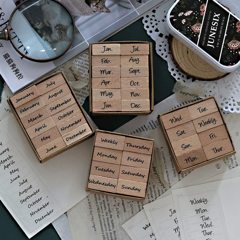 الأرقام العربية يوم شهر التقوي - مراجعة Rubber Date Stamp وسعره